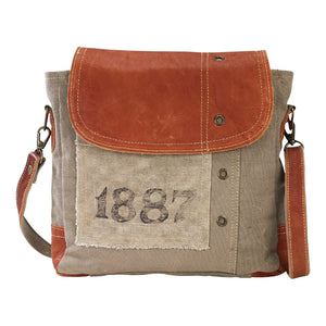 1887 Leather Shoulder Bag