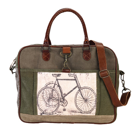 Bicycle Military Green Messenger