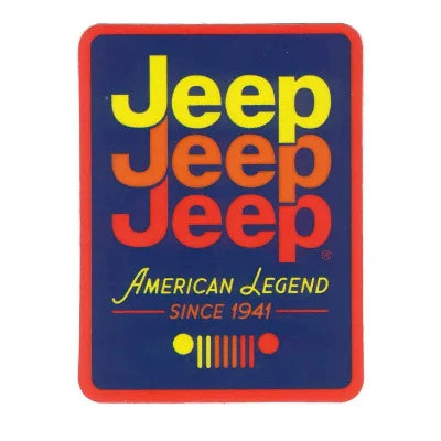 American Legend Jeep® Echo Sticker