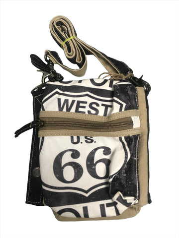Route 66 3 Way Crossbody/Shoulder Bag/ Festival Belt