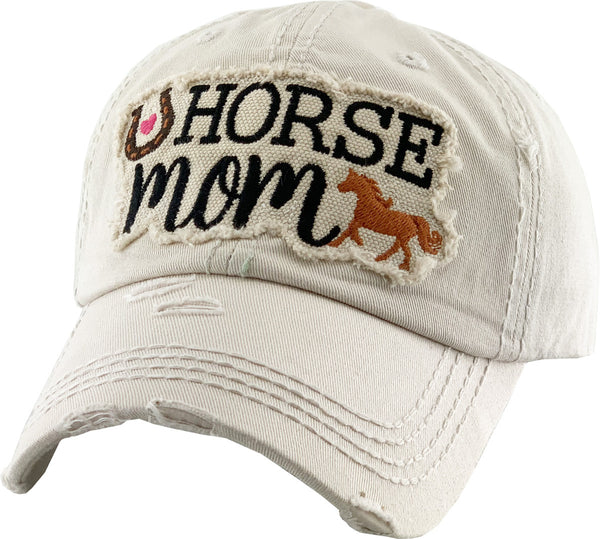 Horse Mom Baseball Hat