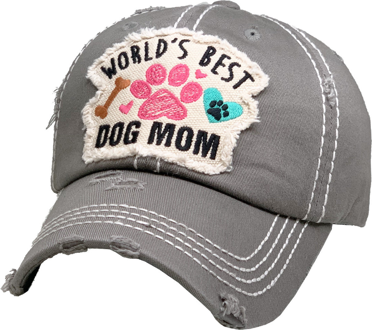 World's Best Dog Mom Cap