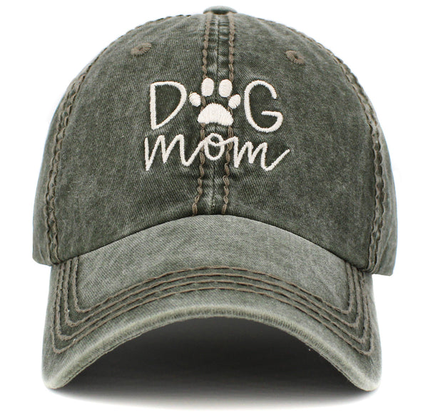 Dog Mom Paw Embroidery Hat