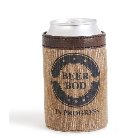 Beer Bod Canvas Can Sleeve