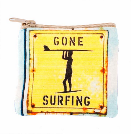 Gone Surfing Coin Purse
