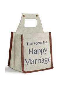 Secret Happy Marriage 6 Pack Canvas Tote