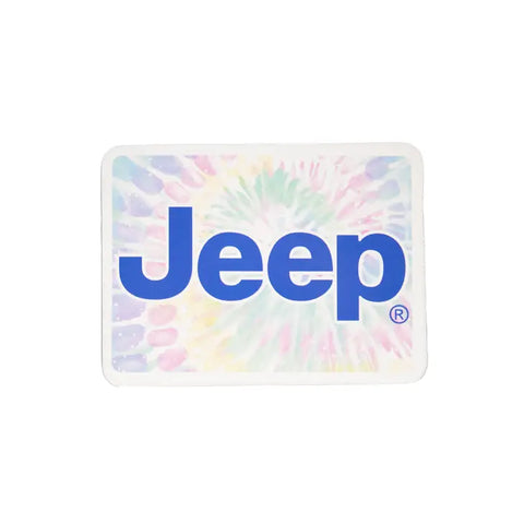 Jeep® Tye Dye Sticker